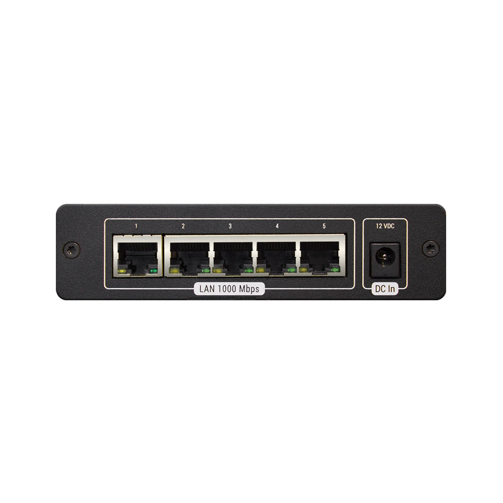 URC HDA-SW5 Gigabit AVB Network Switch - Image 2