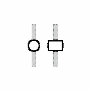 Focal 300 ICW8 Pre-Construction Mounting Bracket
