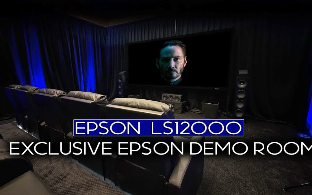 Epson LS12000 Real Life Demo I Cedia 2022 I Dreamedia Home Theater