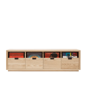 Symbol Audio Dovetail 4 × 1 Storage Cabinet - Dreamedia AV