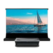 AWOL Vision LTV-3000 Pro + 100"-120" Floor rise ALR Screen Bundle